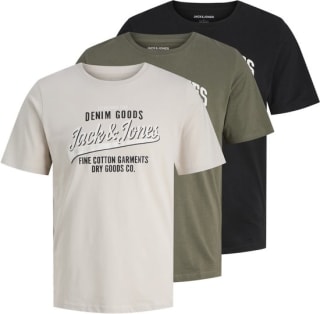 Jack and Jones 3-Pack heren shirts maat L bij Bol