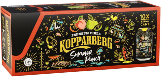Kopparberg Fruit Cider (Summer Punch) 10 x 330ml for £9.00 at Amazon