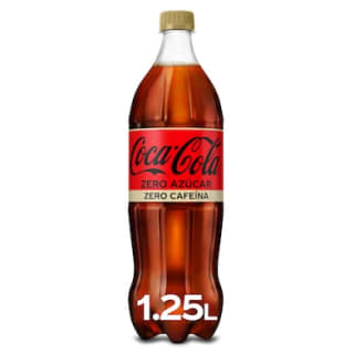 Coca-Cola zero azúcar zero cafeína 1,25 L por 1,00€ en DIA