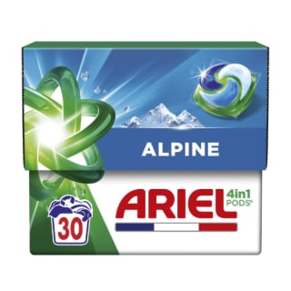 Ariel 4in1 Pods Alpine (2 x 30 capsules) pour 8,93€ chez Carrefour