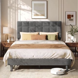 VASAGLE Cadre de lit double 140x190 cm RMB183G101 pour 89,71€ chez Amazon