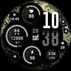 ML2U 102 Watch Face gratis voor Android