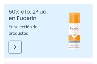 -50% en la Segunda Unidad en Eucerin.