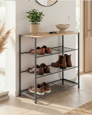 Mueble zapatero 2 en 1 por solo 14.99€