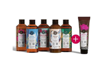 Lot 5 Bains Douche + gommage à 18€