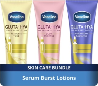 Vaseline Gluta Hya bodylotion mix set - 3 x 200 ml voor €11,07 bij Bol