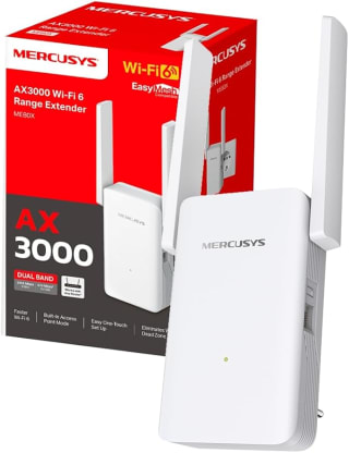MERCUSYS ME80X répéteur WiFi 6 AX3000 pour 23,19€ chez Amazon