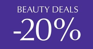 20% korting op geselecteerde beautyassortiment, waaronder Rituals, bij de Bijenkorf