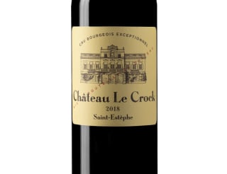 Chateau Le Crock 2018 pour 26,90€ chez Wineandco