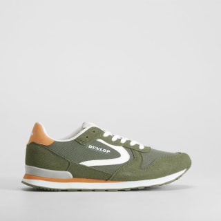 Deportiva verde y blanca DUNLOP por 14,99€ en Merkal Calzados