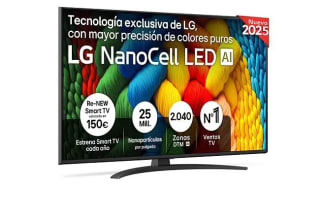 LG 50NANO81A6A 50" (127 cm) por 249€ en Carrefour