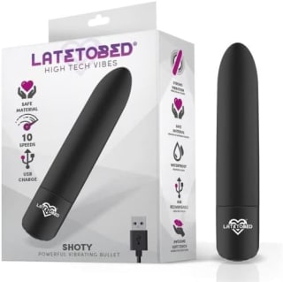 Latetobed Shoty bala vibradora USB 10 velocidades por 6,88€ en Amazon