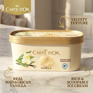 Carte D'or 900ml Madagascan Vanilla Ice Cream Tub for £1.95 at Sainsbury's