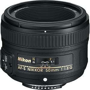 Nikon AF-S NIKKOR 50mm f/1.8G SLR Standaardzoomlens voor €189,95 bij Amazon