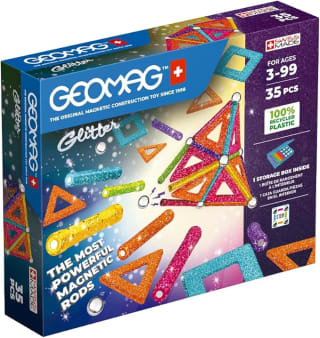 Geomag, Glitter Recycled, Construcciones Magnéticas Efecto Glitter por 13.87€