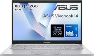 ASUS Vivobook 14 (Modelo 2026) por $7,999 en Amazon