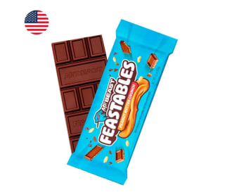 Chocolate Mrbeast Feastables Peanut Butter Crunch 60g por $2.495