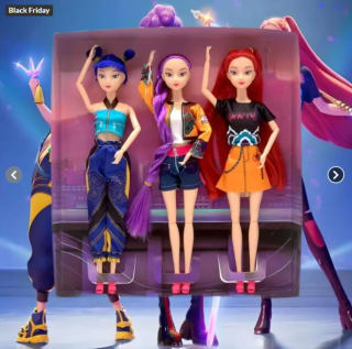 Set Muñecas Las Guerreras Kpop - Demon Hunters tipo Barbie con un 30%OFF