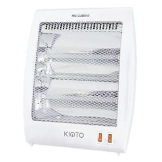 Estufa Eléctrica Kioto GR25-EC800 Blanco Rebaja Internet $8.990 solo en abc, cl