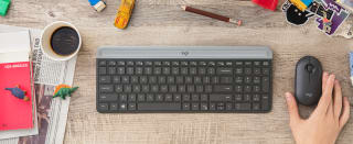 Logitech MK470 (clavier AZERTY + souris) pour 38,9