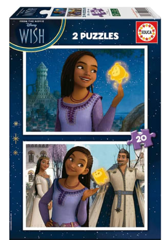 Educa - Set con 2 Puzzles Infantiles de 20 Piezas y Las imágenes de Wish por 5.93€