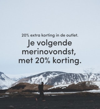 20% extra kassakorting in de outlet van Icebreaker