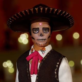 Barbie Signature Día de Muertos 2025, muñeco Ken coleccionable por 37,24€ en Amazon