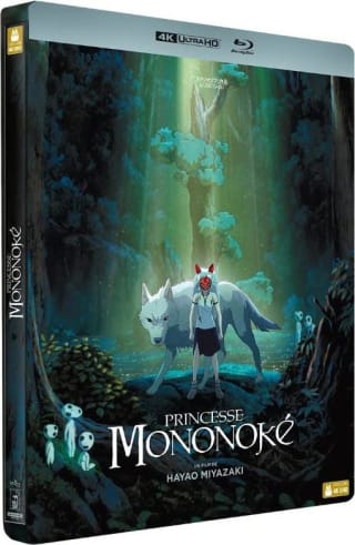 Princesse Mononoké - Blu-ray 4K pour 29,99€ chez Cultura