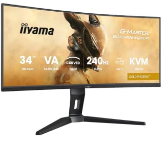 Écran PC 34" iiyama G-Master Gold Phoenix, VA courbé 1500R à 332,99€