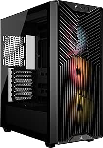 CORSAIR 3200D RS Caja para PC Semitorre ARGB por 43,20€ en Amazon