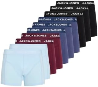 Jack & Jones Jacjota Solid Trunks (pack 10) por 35,05€ en Amazon