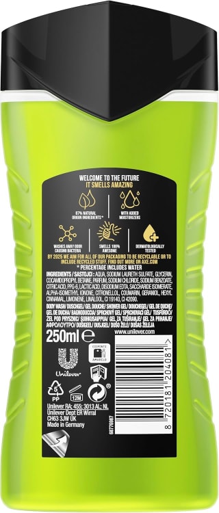 AXE Epic Fresh 3-in-1 douchegel (6 x 250 ml) voor €11,88 bij Amazon