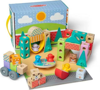 Melissa & Doug Blockables Stad speelset voor €16,65 bij Amazon