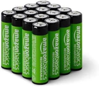 Amazon Basics paquete de 16 pilas AA NiMH 2000 mAh por 11.83€ en Amazon