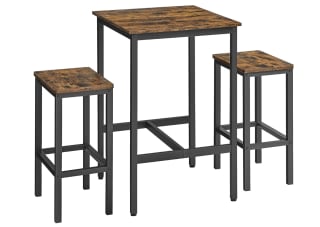 VASAGLE Mesa de Bar con Sillas por 51,59€