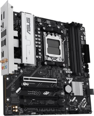 ASUS B850M MAX GAMING WIFI moederbord voor €99 bij Bol