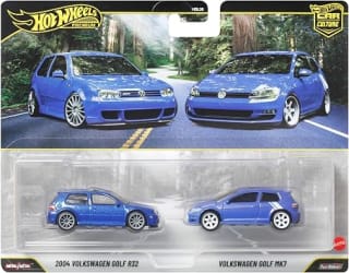 Hot Wheels Car Culture 2-Pack Volkswagen Golf R32 et Mk7 pour 9,99€ chez Amazon