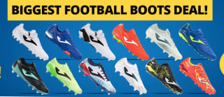 Oferta hasta 90% descuento Joma ropa deportiva y botas de fútbol desde 4.99€
