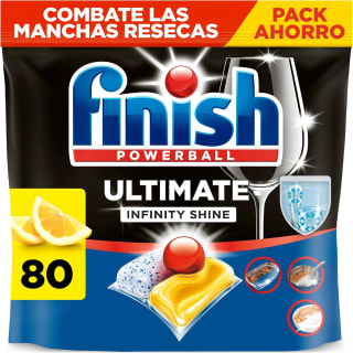 Pastilles Lave-Vaisselle Citron Finish Ultimate Infinity Shine 11,99€