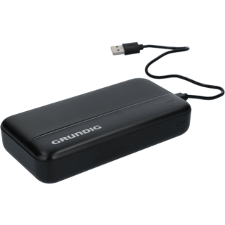 Grundig powerbank 20.000 mAh voor €9,99 bij Dirk