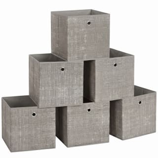 JOYFURNOS Opbergkubussen in Pampas Grijs – Set van 6 voor €1,99 bij Joybuy
