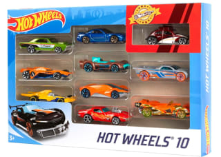 Hot Wheels set met 10 voertuigen voor €10,16 bij Amazon