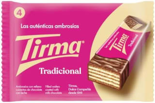 Tirma Ambrosías de Chocolate con Leche 86g (Pack de 4) por 1€ en Amazon