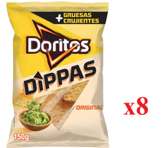 8 Bolsas de Doritos Dippas 150gr por 9.67€