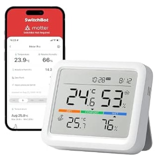 SwitchBot Bluetooth Estación Meteorológica Hogar por 18.02€