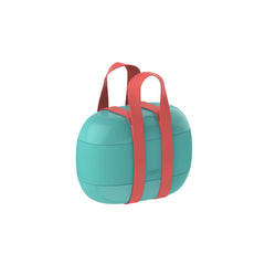 Fiambrera de 1,25L con 3 recipientes de 19x19x10 cm por 29.99€