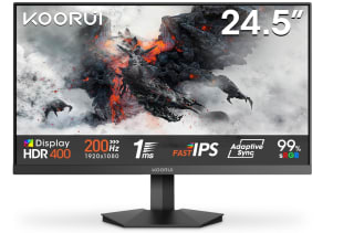 Monitor Gaming de 24.5 Pulgadas KOORUI G2511P (200Hz, IPS) por 69.99€