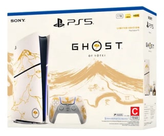 PS5 Slim 1TB Ghost Of Yotei por $7,772 | Mercado Libre (Banamex)