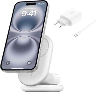 Belkin BoostCharge Socle de Recharge 2-en-1 aimanté à 24,99€