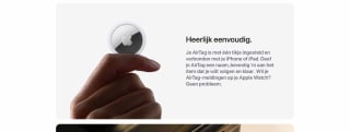 Apple AirTag (2e generatie) 4 stuks voor € 81,48 bij Amazon
